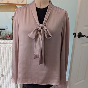 Loft Tie Front Blouse